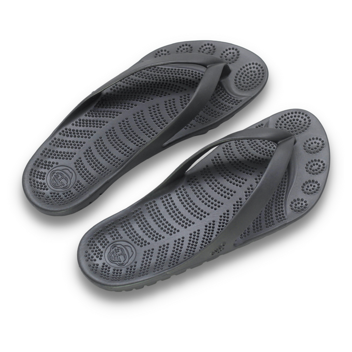 NIGHT PLATINUM FLIP FLOPS & DRYBAG BY GUDO