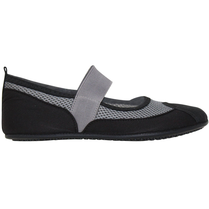 SOBEYO Women's Mary-Jane Flats Water Yoga Sports Gray