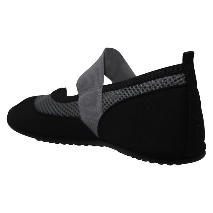 SOBEYO Women's Mary-Jane Flats Water Yoga Sports Gray