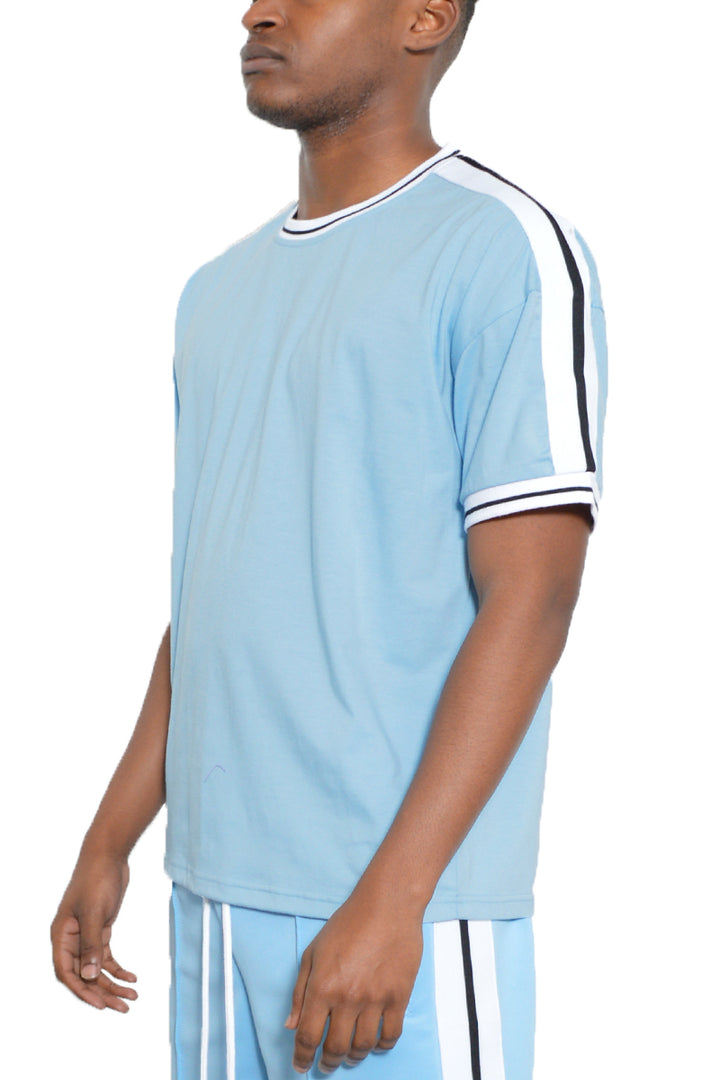 Side Stripe Tape Short Set
