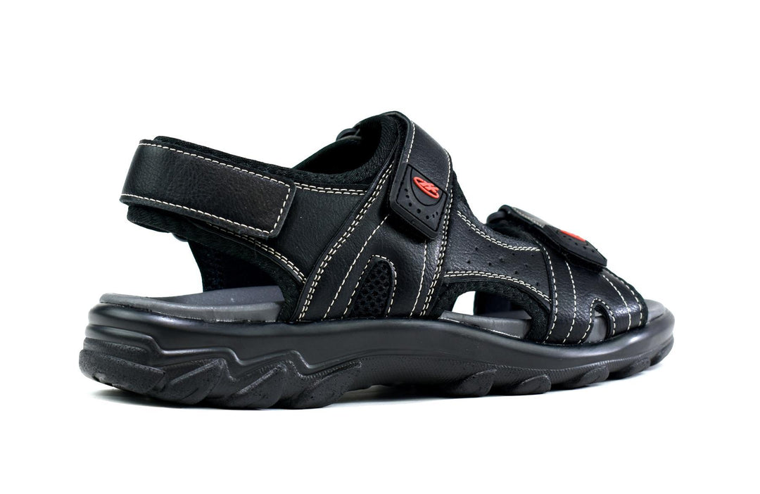 Men's Strappy Summer Sandals Black