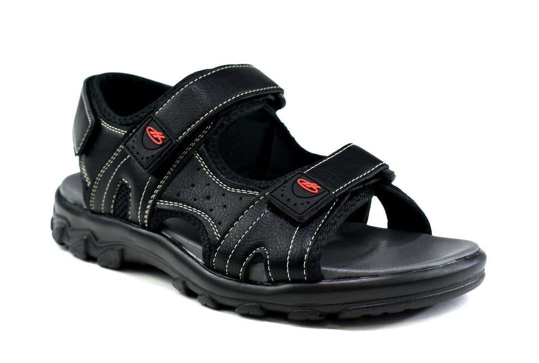 Men's Strappy Summer Sandals Black
