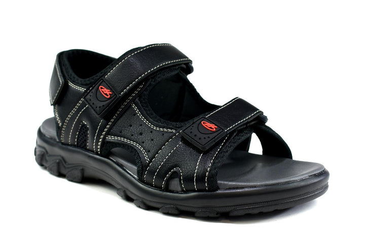 Men's Strappy Summer Sandals Black