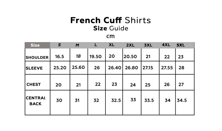 Brown White Mens Slim Fit French Cuff Shirts with Cufflink Holes -
