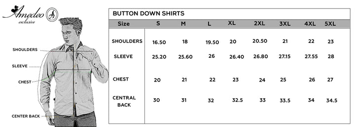 Light Orange Mens Slim Fit Designer Dress Shirt - tailored Cotton